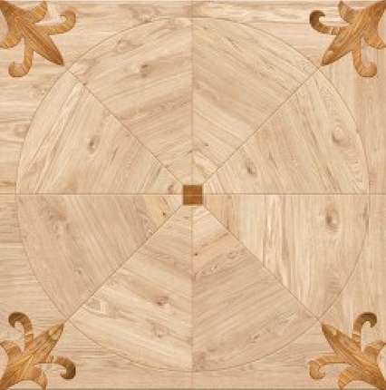 ПьезаРоса Керамогранит 45x45 Версаль Коричневый Светлый