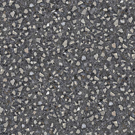 ПроГРЕС Black Terrazzo Черный Матовый 60x60