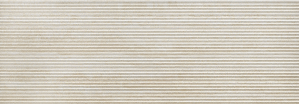 Рагно Travertino Wall Struttura 3D Pli Vein Bianco Rett 40x120