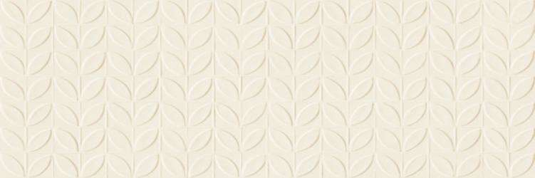 Struttura Foglia 3D Beige Rett 30x90 (900x300)