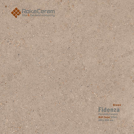 Roca Ceram Fidenza Brown Ssd Matt Sugar Cl01