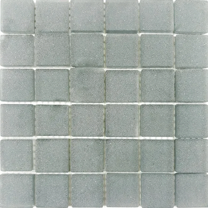 Росмозаика Сокровища России Гематит моно серый матовый 2.3х2.3 30x30