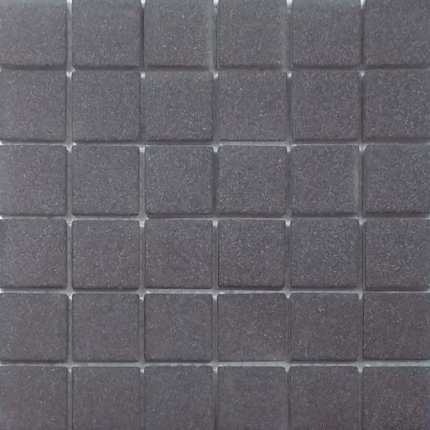 Росмозаика Сокровища России Змеевик моно темно-коричневый матовый 2.3х2.3 30x30