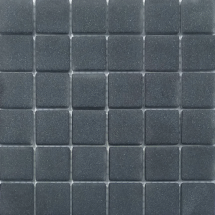 Росмозаика Сокровища России Оникс моно черный матовый 2.3х2.3 30x30