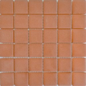 МС 4335 Мозаика Росмозаика Янтарь моно оранжевый матовый 23х23 300x300 (300x300)