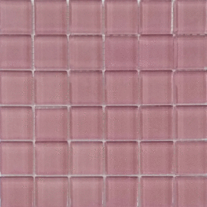 МС 4490 Мозаика Росмозаика Родонит моно розовый глянцевый 23х23 300x300 (300x300)
