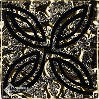 Росмозаика Стеклянные Напольные вставки Калипсо Золото