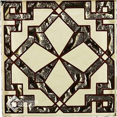 Росмозаика Стеклянные Напольные вставки Кастор Золото