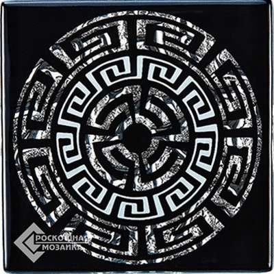 Росмозаика Стеклянные Напольные вставки Альтаир Платина