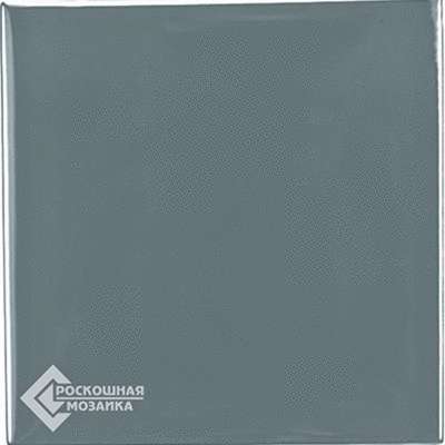 Росмозаика Стеклянные Напольные вставки Моноколор Серый