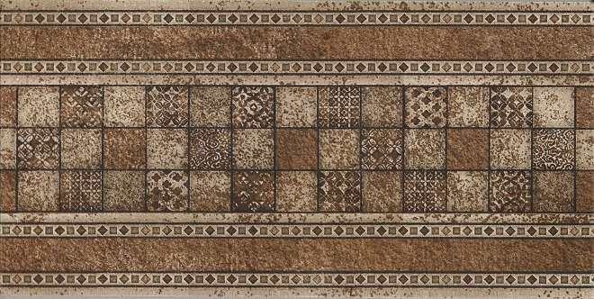 Сдс Bremen Stellstufe mit Dekor Rotbraun