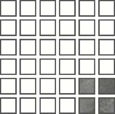 Серапул Natural Series Antique Grey 5x5