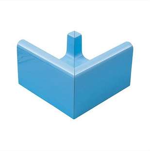 K441 Serapool Наружный угловой элемент водоотводного канала Light Blue 31x31 (310x310)