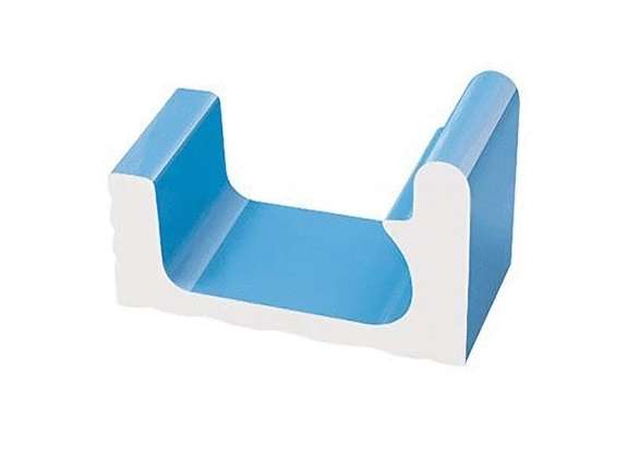 Serapool ___Olympic Series 1/2 часть переливного водоотводного канала Light Blue