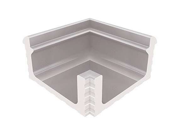 Serapool ___Olympic Series Переливной лоток керамический внутренний угол Grey