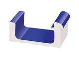 KP257 Serapool Переливной лоток керамический 1/2 часть Cobalt 29x12 (290x120)