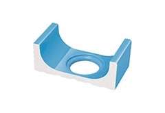 Serapool ___Olympic Series 1/2 часть водоотводного канала со сливом Light Blue