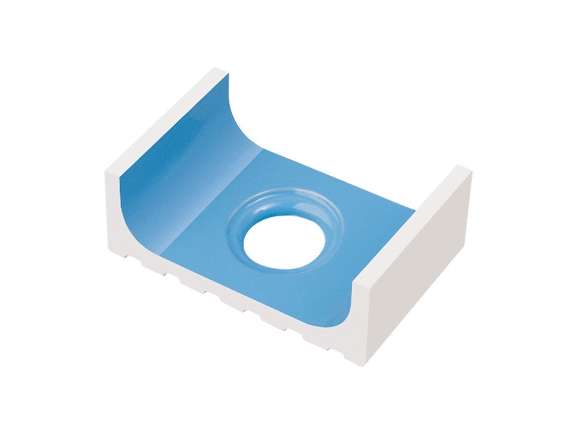 Serapool ___Olympic Series 1/2 часть переливного водоотводного канала со сливом Light Blue