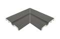 Внутренний угол поручня Universal Anthracite (245x120)