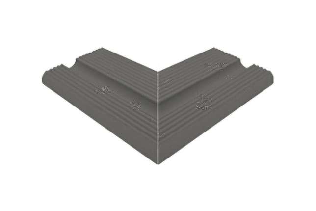 Серапул Olympic Series Внешний угол поручня Universal Anthracite