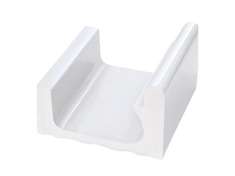 Поручневый водоотводный канал White (235x245)