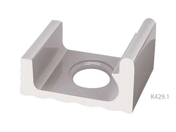 Серапул Olympic Series Поручневый водоотводный канал со сливом Grey