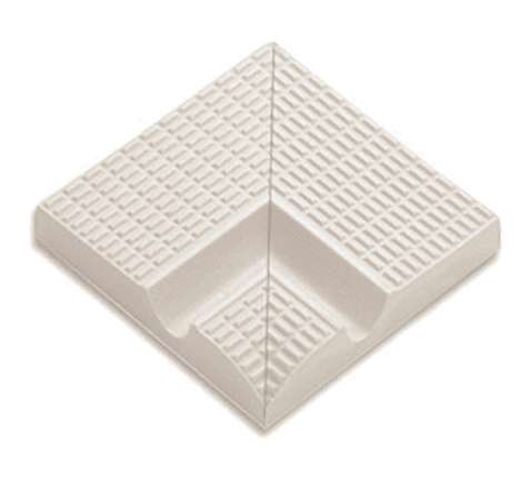 Серапул Olympic Series Внутренний угол поручня с сетчатой поверхностью Unglazed