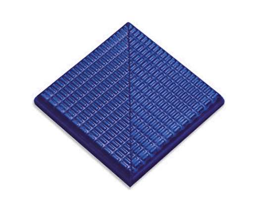 Серапул Olympic Series Petit Carre Наружный угол плитки с буртиком Cobalt