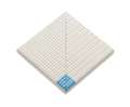 Petit Carre Внутренний угол плитки с буртиком Light Blue-Unglazed (120x120)
