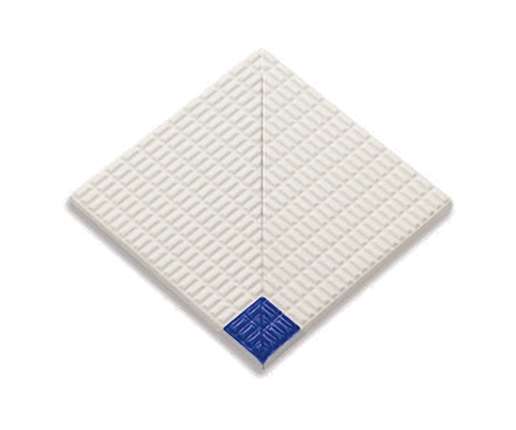 Серапул Olympic Series Petit Carre Внутренний угол плитки с буртиком Cobalt-Unglazed