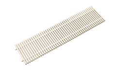 00025.1 Serapool ABS решетка с двойным креплением Cream 24.5 (245x1000)