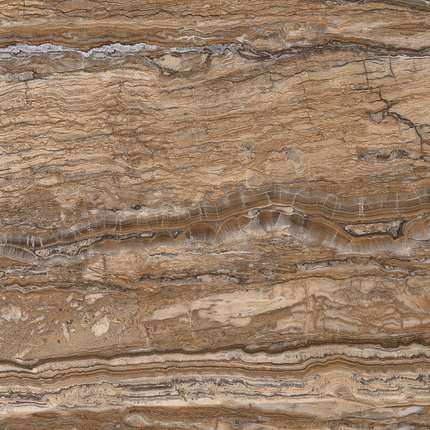 SotGres 60x60 Tiger Onyx Gris Глянцевый