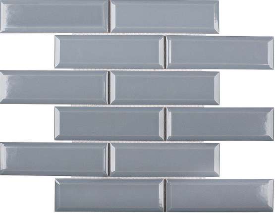 Стармозаик Homework Керамическая Мозаика Metro Bluish-Grey Glossy