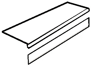 Staro Antislip L Iberia Crema Carving Satin с подступенником 32x120