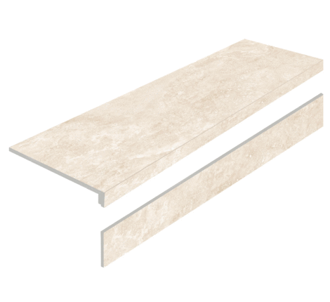 Staro Antislip L Mystical Charm Crema Matt с подступенником 32x120