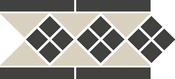 Топ Цер Octagon Border Lisbon-1 With 1 Strip Stand.(Tr.16, Dots 14, Strips 14)