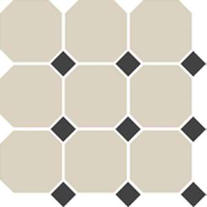 4416 Oct14-1ch White Octagon 16/Black Dots 14 (300x300)