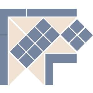 Топ Цер Octagon Corner Lisbon With 1 Strip (Tr.16, Dots 11, Strips 11)