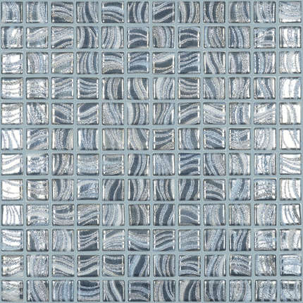 Видрепур Glitter Blue 7800 на сетке  2.5x2.5