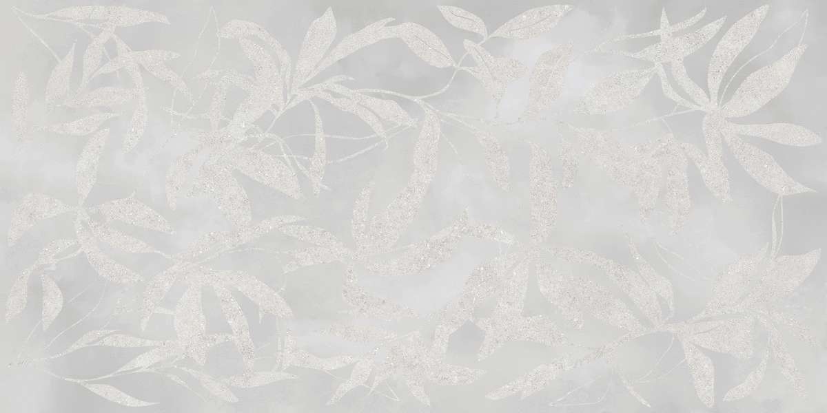 K958008R0001VTER Керамогранит Vitra ArtWall Цветы Серый Матовый Ректификат 60x120 (1200x600)