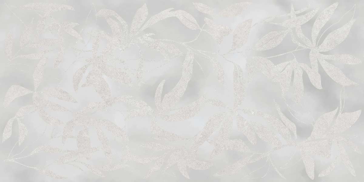 Цветы Серый Матовый Ректификат 60x120 (1200x600)