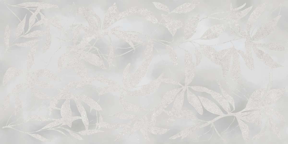 Цветы Серый Матовый Ректификат 60x120 (1200x600)