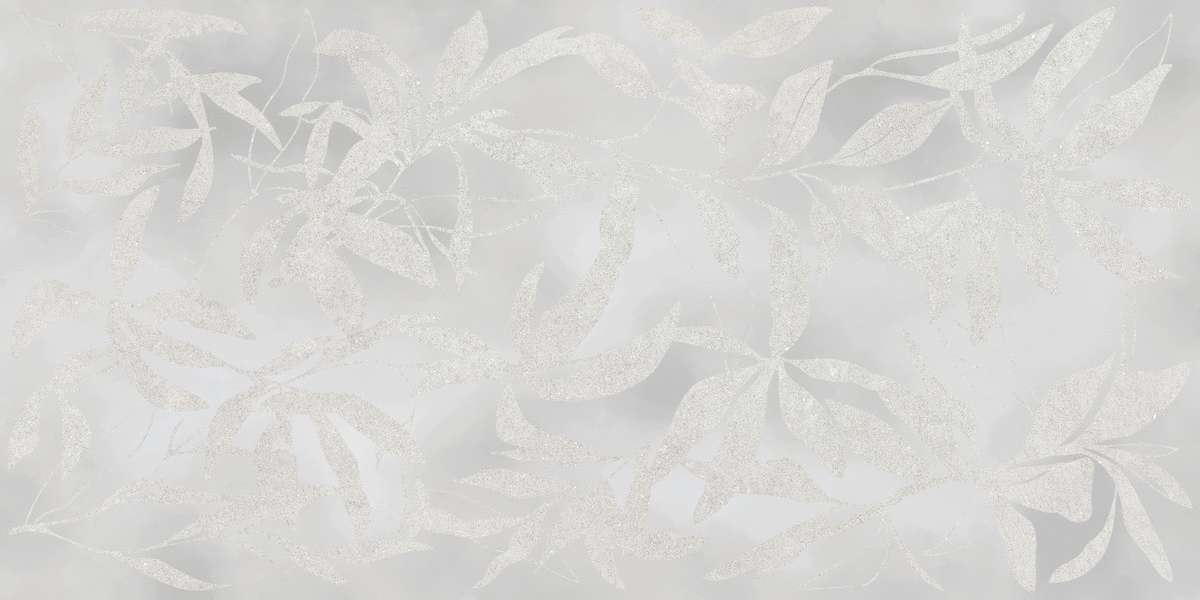 Цветы Серый Матовый Ректификат 60x120 (1200x600)