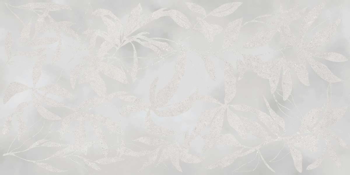 Цветы Серый Матовый Ректификат 60x120 (1200x600)