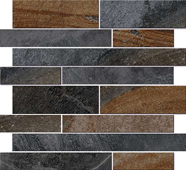 Витра Vulcano 3D Базальт Матовый Ректификат