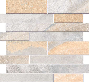 Витра Vulcano 3D Натуральный Серый Матовый Ректификат