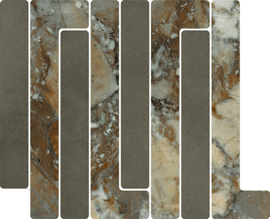 Вивес Tandem Mosaico Trellick Tassili Antracita 30x24.2