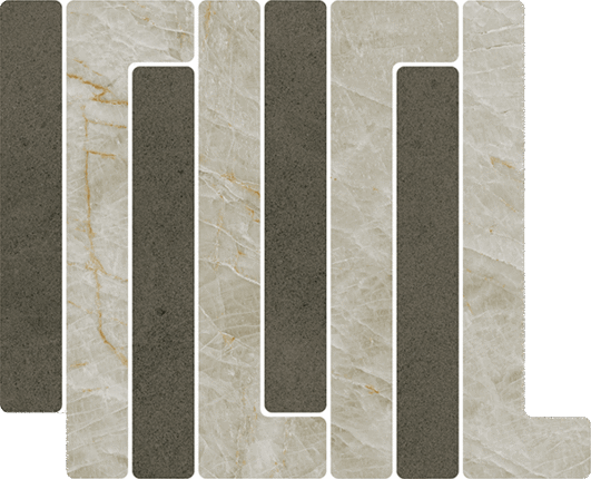 Вивес Tandem Mosaico Trellick Uyuni Antracita 30x24.2