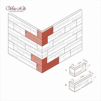Вайт Хиллс Фьорд Лэнд Угловой элемент к плоскости 202-80