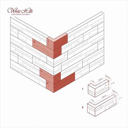 Вайт Хиллс Кросс Фелл Угловой элемент к плоскости 101-10